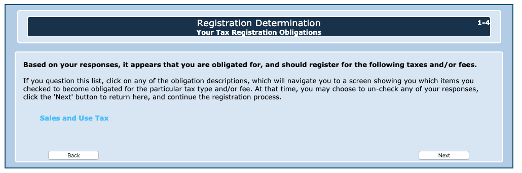 registration obligation